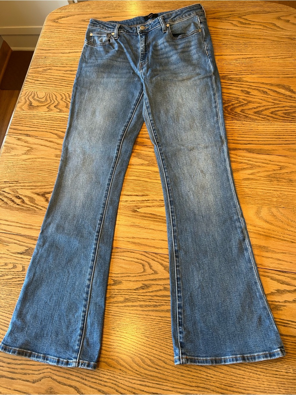 Quince Stretch Fiare Jeans Medium Wash Size 29